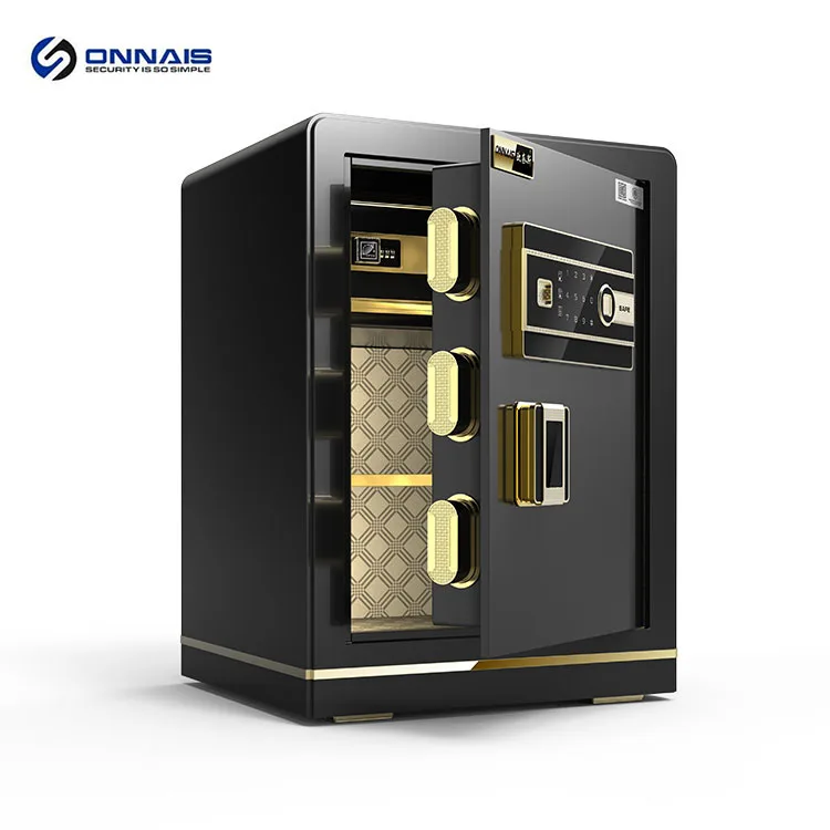 Electronic Digital Fingerprint Safe Lockers for Office Bank Safe Box Home Large Safe Cabinet for Money