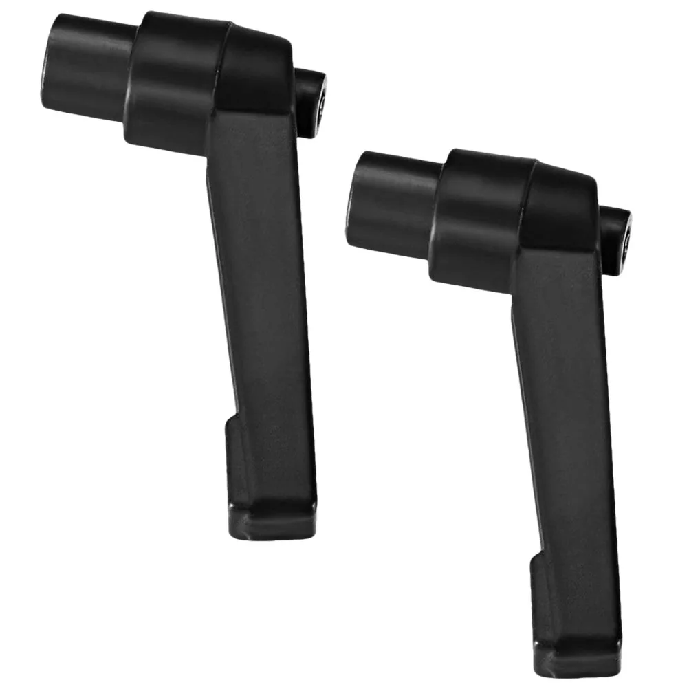 

2pcs Adjustable Clamping Lever Push Button Ratchet Threaded Handle Knob Quick Release Gear Frequent Adjustment