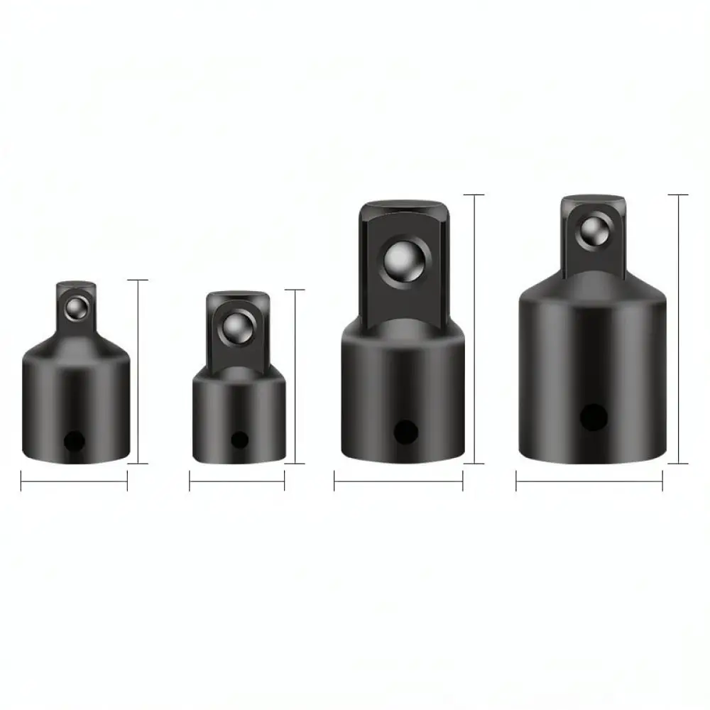 Heavy Duty Cr-V Socket Converter Set Drive Adapter For Ratchet Wrench Manual Tool Mechanic Repair Parts Hardware