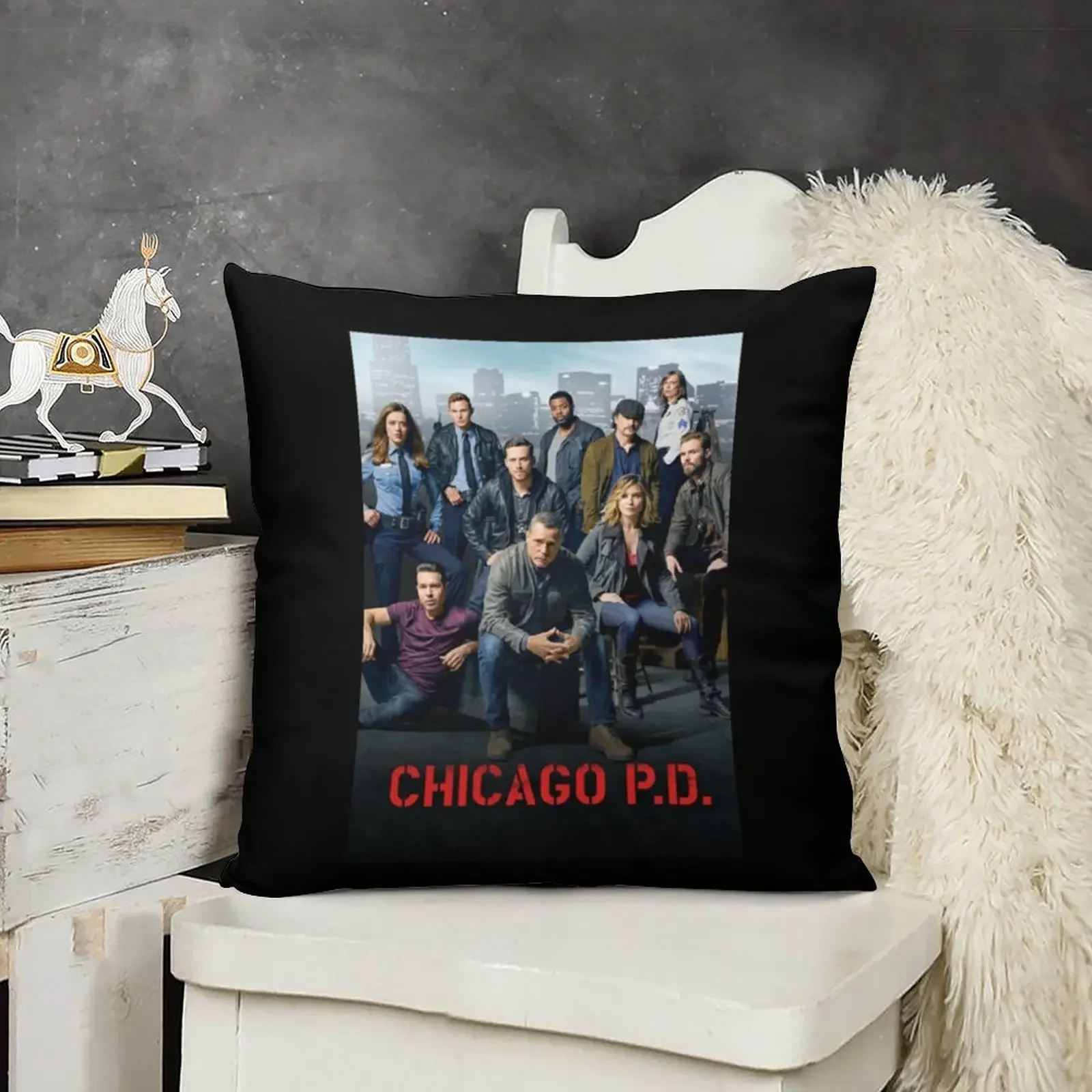 

Chicago P.D. Throw Pillow Plaid Sofa Cushions For Decorative Sofa Throw Pillow Covers Rectangular Cushion Cover pillow