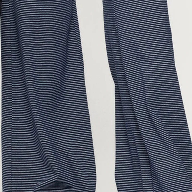 سراويل نسائية مخططة مطبوعة بخصر مطاطي سراويل فضفاضة ملابس الشارع للارتداء اليومي والنشاط الخارجي ملابس الشارع