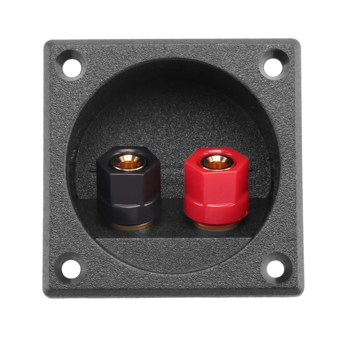 

New Square Board Binding Post Speaker Box Terminal Cup Wire Cable Box Connector