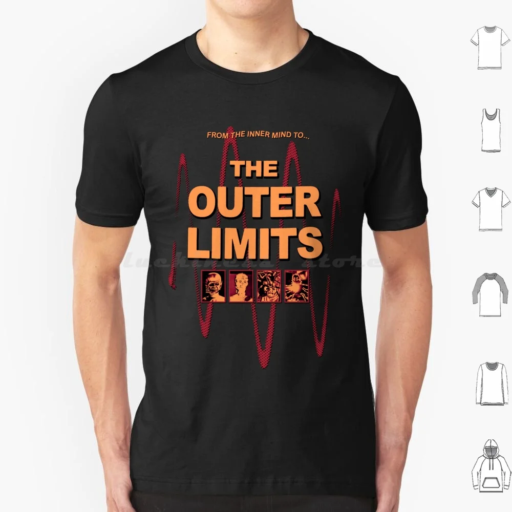 The Outer Limits-Style C T Shirt 6xl Cotton Cool Tee Tv Series Sci Fi Science Fiction Horror 60s Sixties Monster
