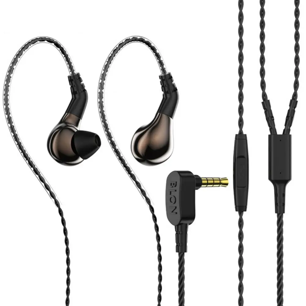 Stereo Headphone Headphones BLON BL03 Hanging Ear HIFI 9D Interchangeable Sports Headphones