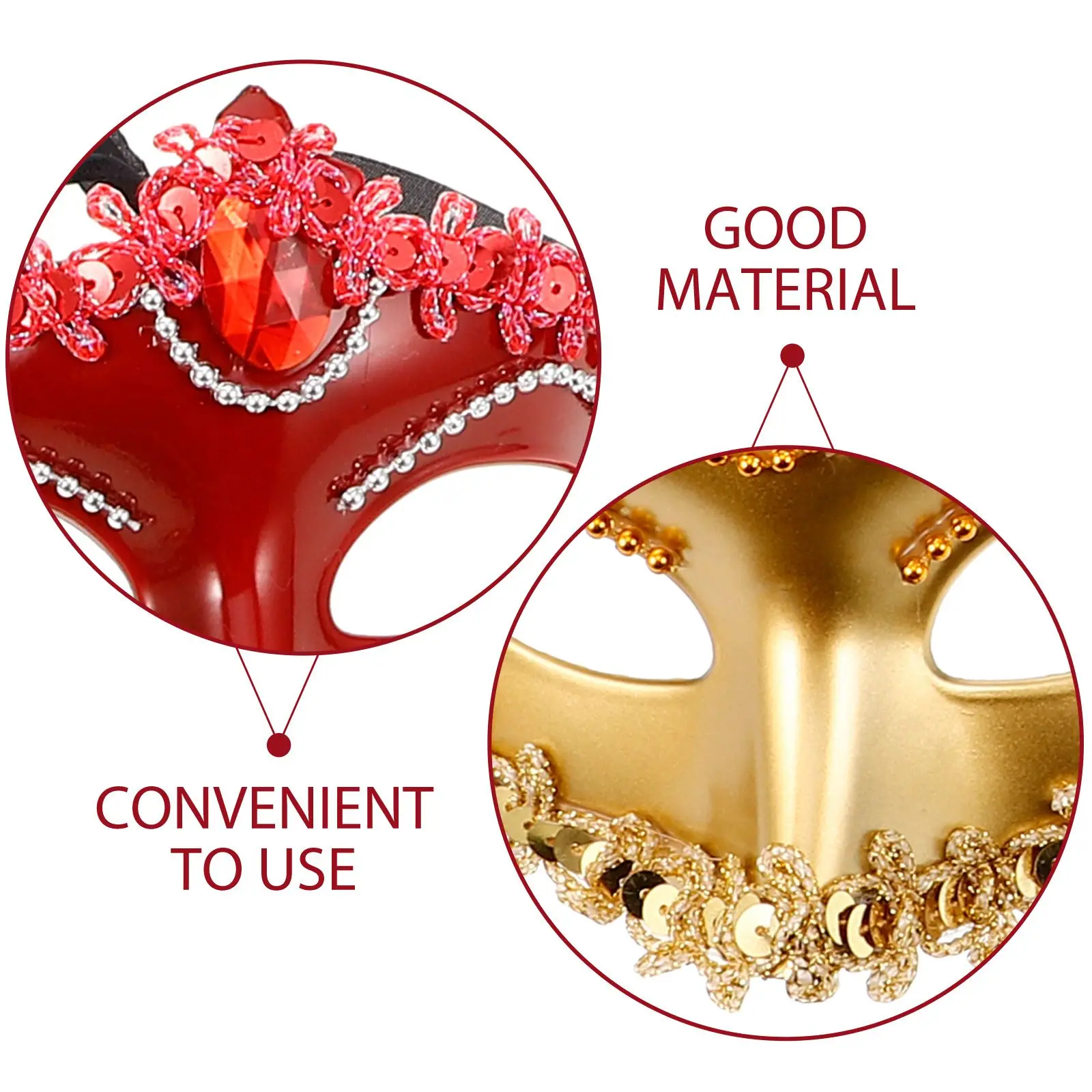 Halbgesichtsmaske für Kinder, stilvolle Maskerade, Party-Versorgung, Cosplay-Requisite, Bühnendekoration, Halloween, venezianische Masken, Kinder-Performance