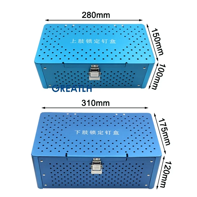 Orthopedics Screw Box Lower Upper Limb Locking Screw Disinfection Box Pet Orthopedic Instrument pet