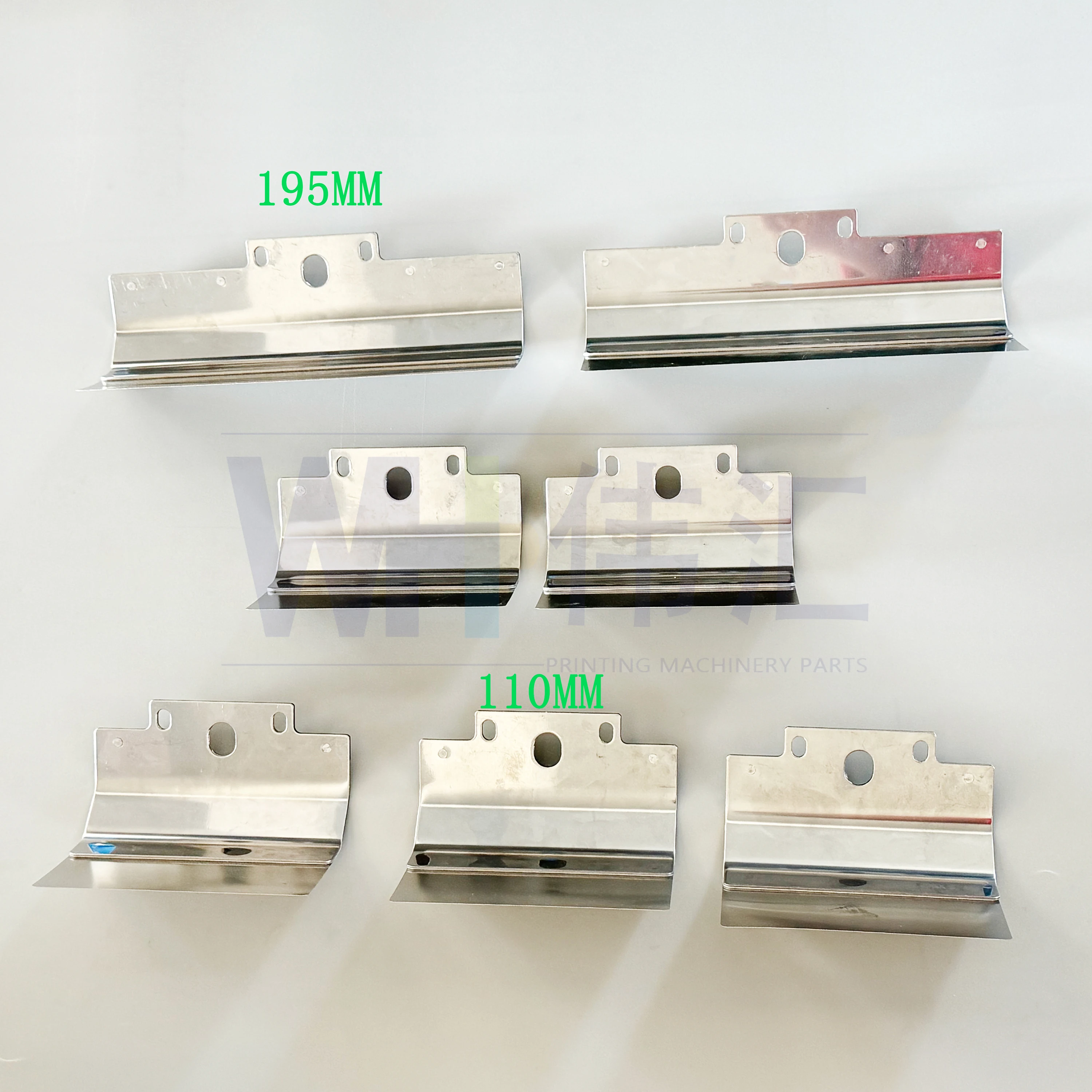 1 set Paper Leaf Spring Sheet 195 mm 110 mm Komori Printing Machine