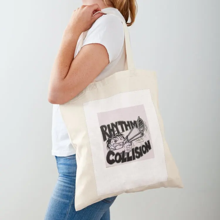 

Rhythm Collision Tote Bag cloth bag woman tote bag canvas tote bags aesthetic Women's handbag