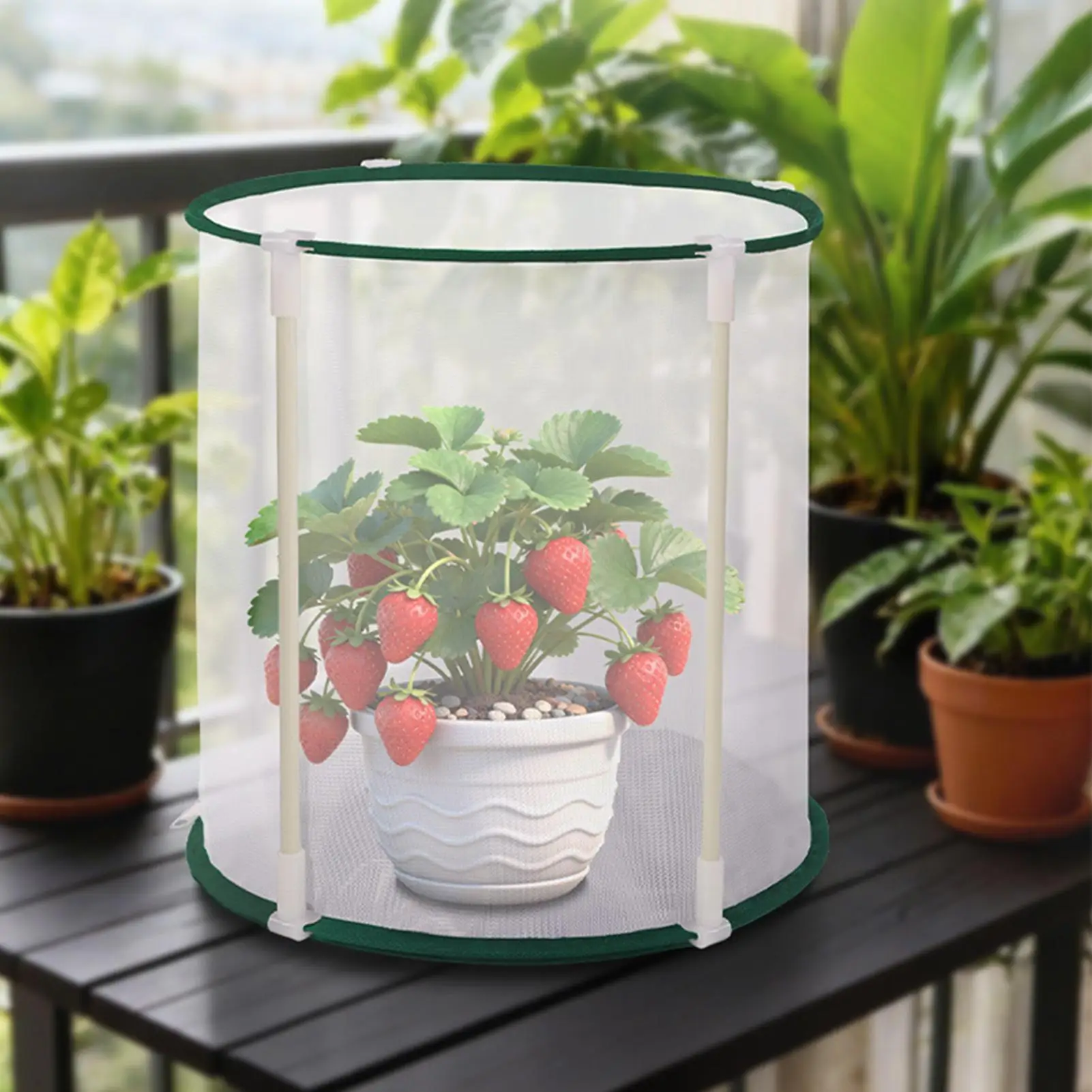 

Чехлы для растений из животных, сетка, клетка, защитная палатка, чехол для цветочного горшка для овощей, фруктов, цветов, кустарников, подъем газона на открытом воздухе, патио