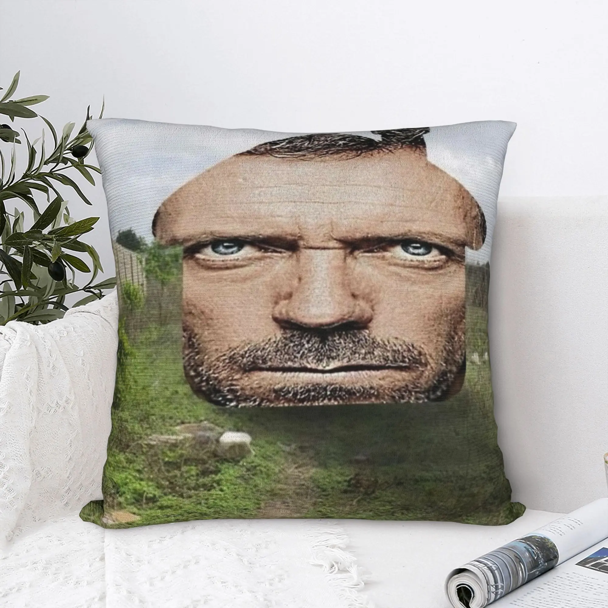 House MD Dr Gregory House Printing Pillowcases Cushion Cover  Throw Pillow Cover New Style Home Decoration Zipper Multi-Size