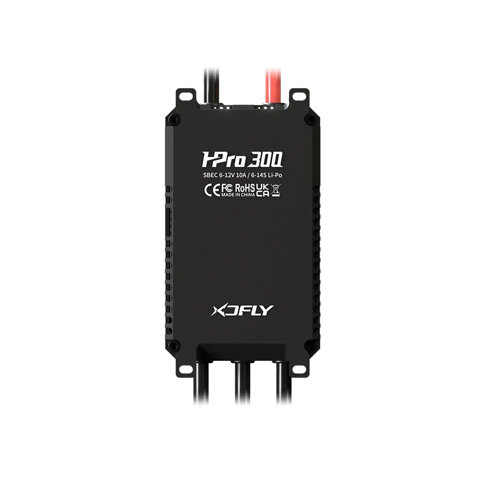 XDFly HPRO 300A ESC HV 6-14S wbudowana kontrola prędkości SBEC 6-12V dla helikoptera RC 700-800 samolot klasy stałopłat samolot