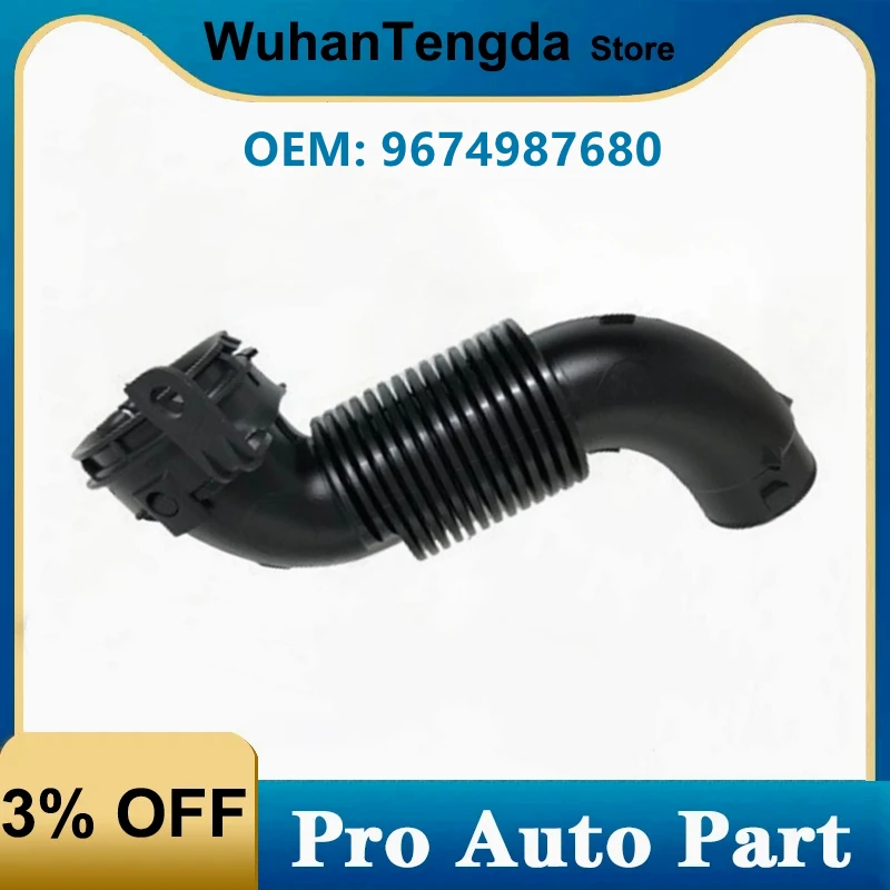 

9674987680 for Citroen Peugeot Air Intake Pipe Turbocharger Hose
