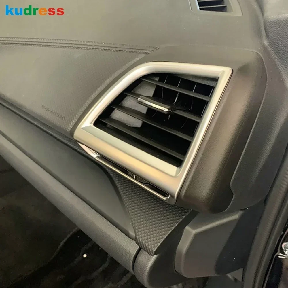 

For Subaru Forester SK 2018 2019 2020 2021 Matte Car Front Side Air Condition Vent Outlet Cover Trim Interior Accessories