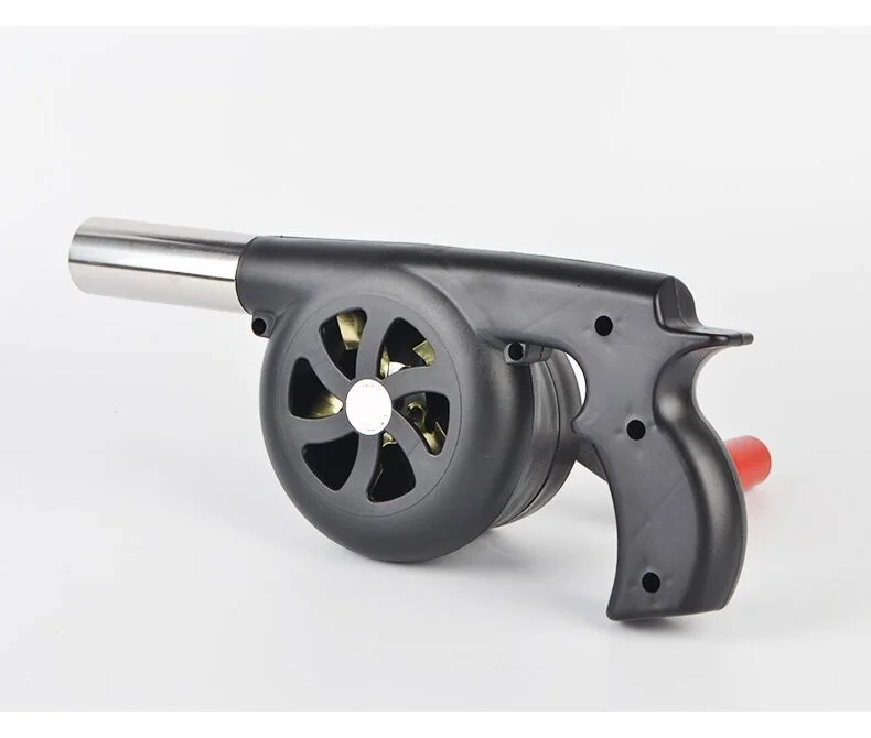 Outdoor Hand-cranked Combustion Blower Manual Barbecue Picnic Camping Fire Tool Hair Dryer