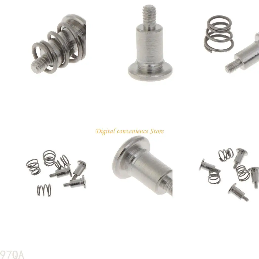 

97QA 4PCS Laptop CPU Screws Heatsink Backplate Bracket Fix Screw For E6400 E6410