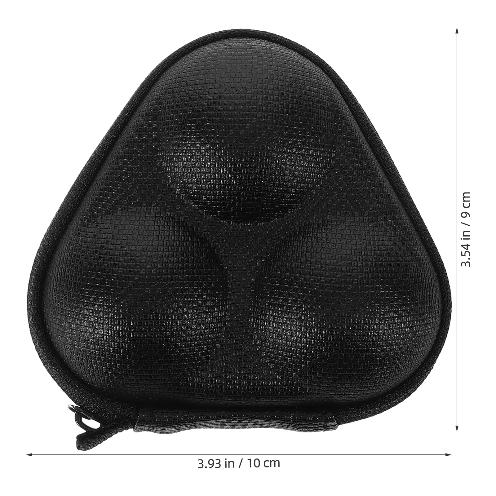 حقيبة إيفا ثلاثية التخزين مكونة من 3 كرات بونج وخفيفة الوزن لملحقات تنس الطاولة الداخلية والخارجية باللون الأسود