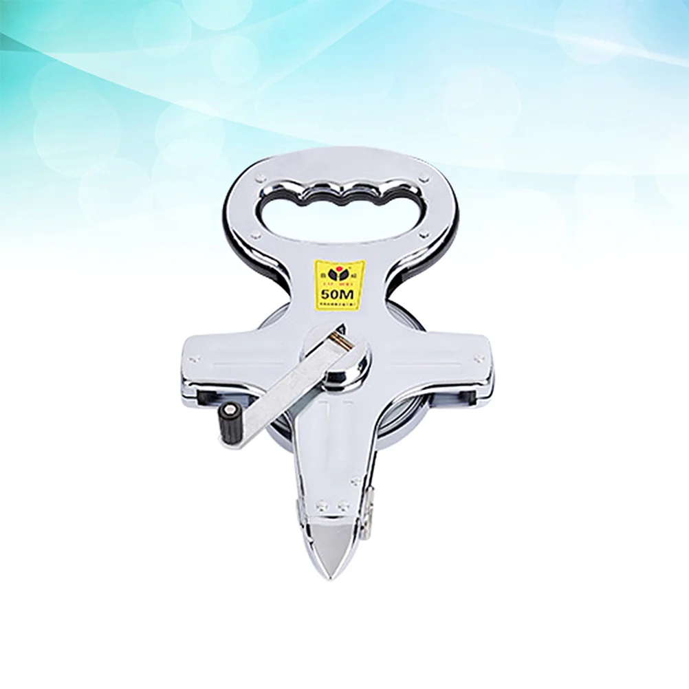 

50M Multipurpose Tape Measure Stainless Steel Retractable Measuring Tool Wear-Resistant Belt Waterproof Rust-Resistant Long