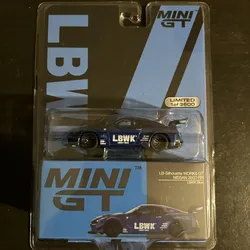 TSM Minigt 1/64 #299 NISSAN 35GT-RR Ver.2 LBWK US Edition Blue Die-cast Alloy Car Model Collection Display Gift