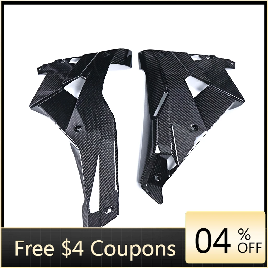 

STLF STLF AKOSO 100% 3K Twill Glossy Dry Carbon Fiber Lower Belly Pan for Aprilia RS457 2023 2024 2025