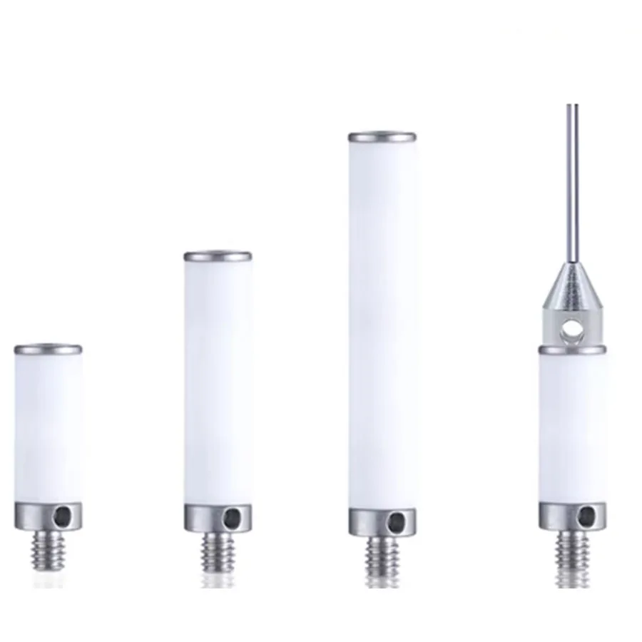 Precision machine tool measuring needle M4 ruby contact needle three coordinate flat head extension rod machine tool side head