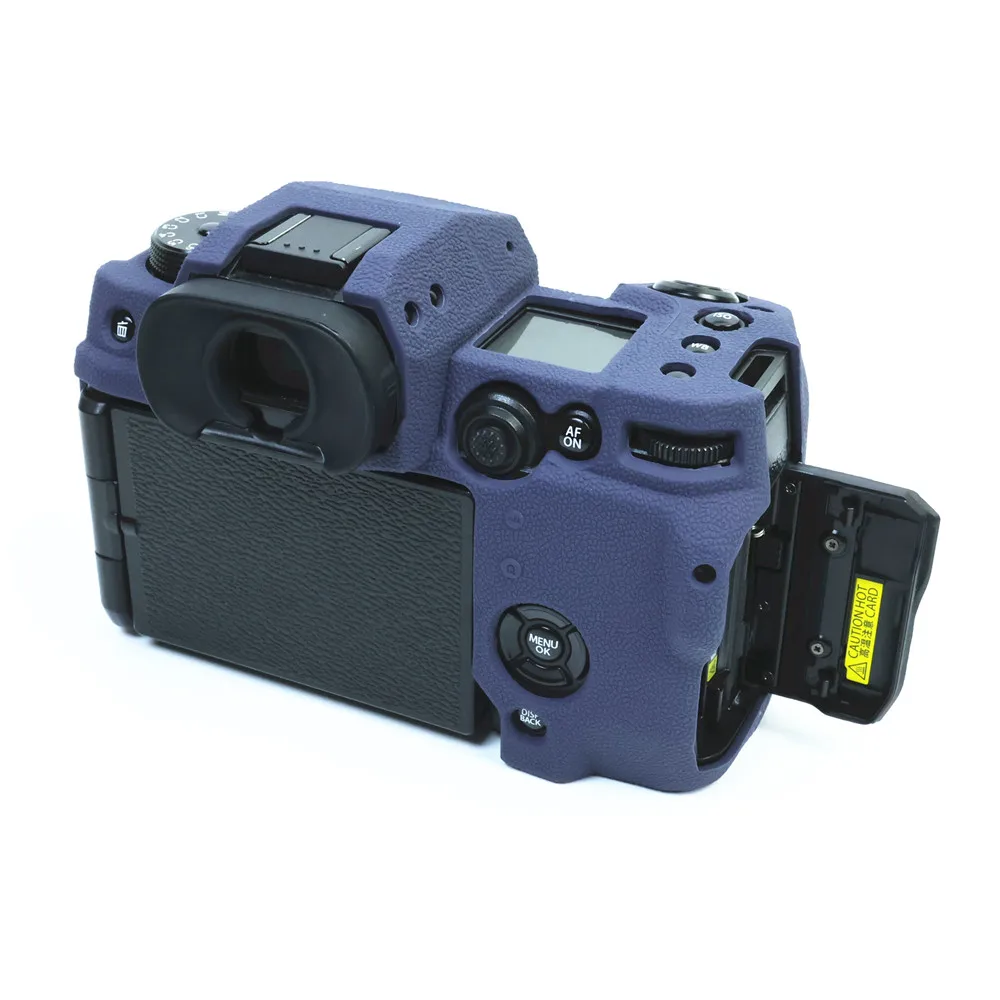 Casing silikon penutup badan untuk kamera X-H2s Fuji X-H2