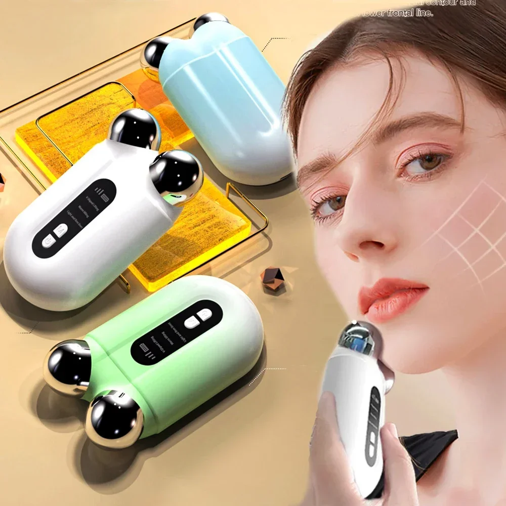 Nuface جهاز شد الوجه مكركرنت الأسطوانة ، رفع الوجه وشد الجلد ، آلة إزالة التجاعيد مكركرنت المهنية #1