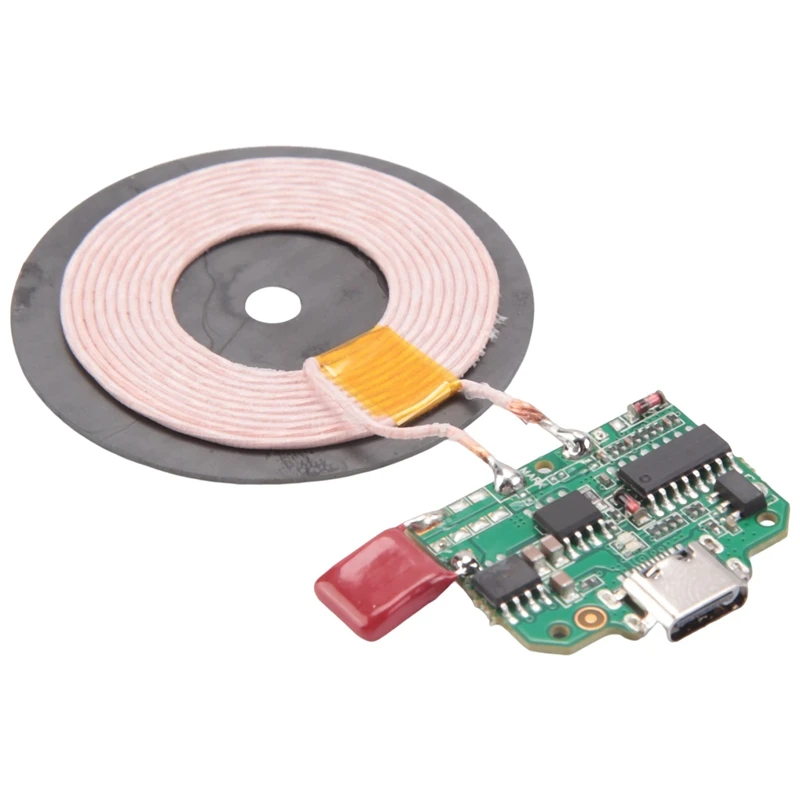 15W Qi Fast Wireless Charger Wireless Charger Module Module Transmitter With Box PCBA Circuit Board Coil DIY Type-C Port