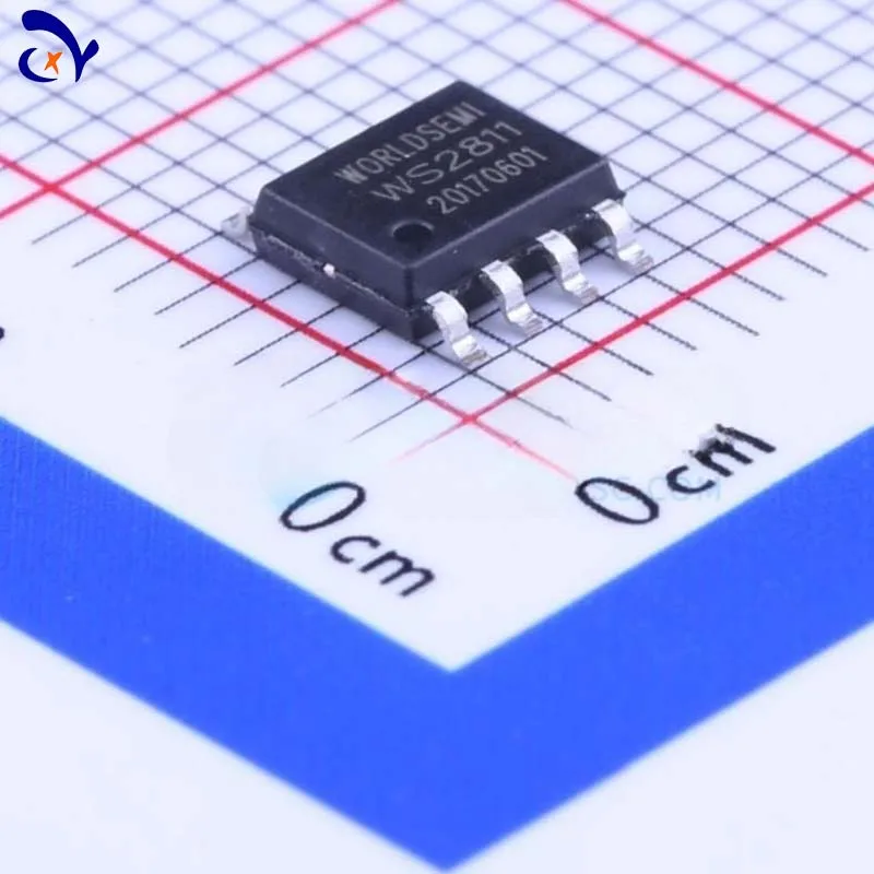 50PCS WS2811 SMT SOP8 LED Driver Chip RGB Phantom Color Light Strip