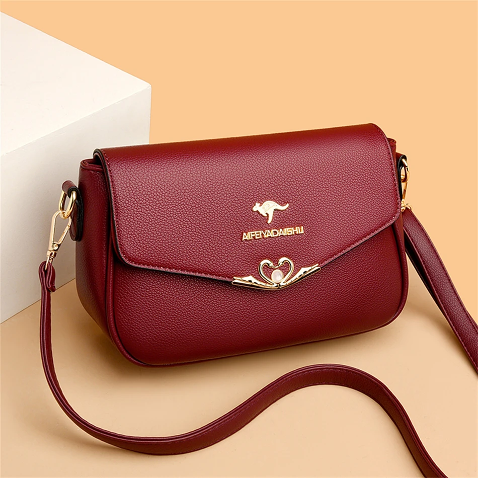 2024 Women\'s Small Handbags and Purses Female Shoulder Crossbody Bag High Quality Lady Messenger Sac Luxury Design Femme Bolsa