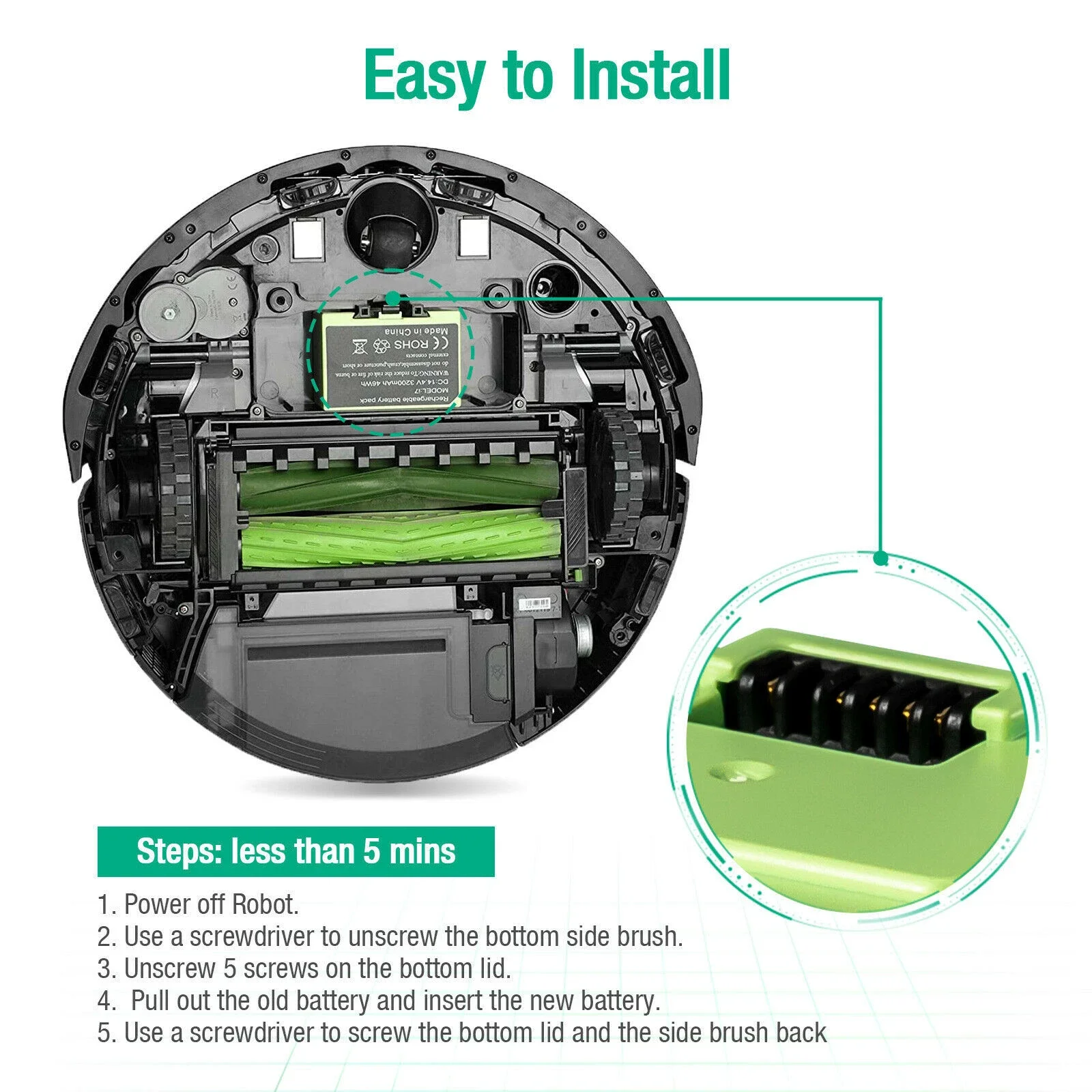 For Irobot I7 2600/…