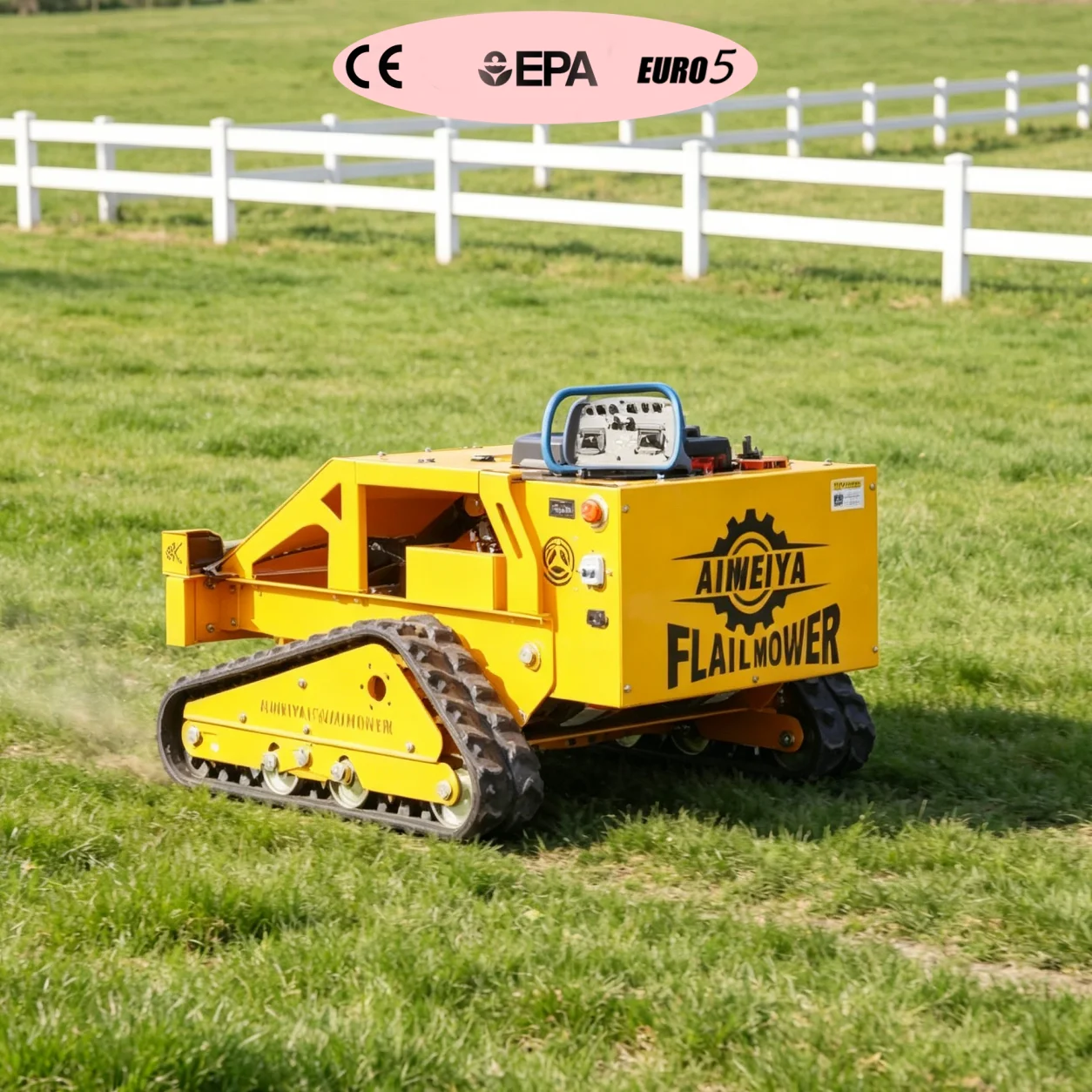 

Customized Automatic Smart Durable Grass Cutter Robotic Energy-Saving Lawn Mower Home Commercial Yard flail mower