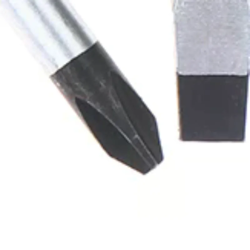 

Магнитный мини-набор отверток с резиновой ручкой: плоская и крестовая, двусторонняя, портативная