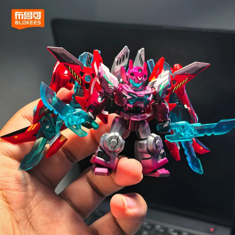 Blokees Astral Rally Defender V2 Wave The First Light Buildable Figure New Blind Box Desktop Collectible Holiday Best Gifts