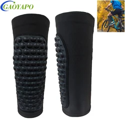 1Pair Honeycomb Soccer Shin Guards Shin Pads Calf Compression Sock Sleeve with Pads,Support for Shin Splint Baseball Boxing MTB