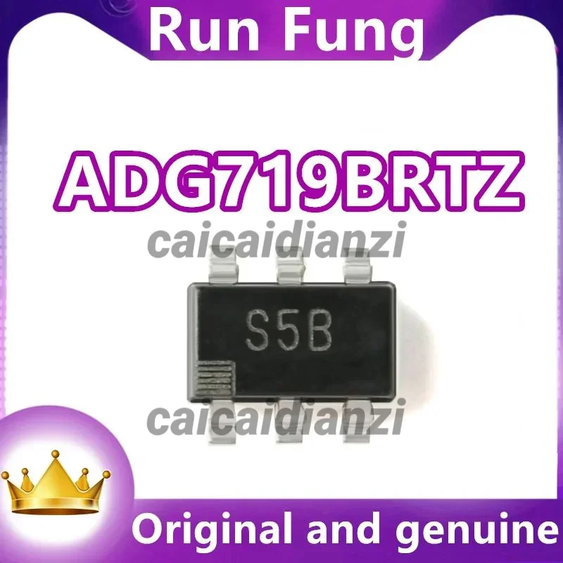 

ADG719BRTZ-REEL7 ADG719BRTZ 1-канальный ИС-переключатель 2:1 4 Ом SOT-23-6 20 шт./лот Новый Оригинал