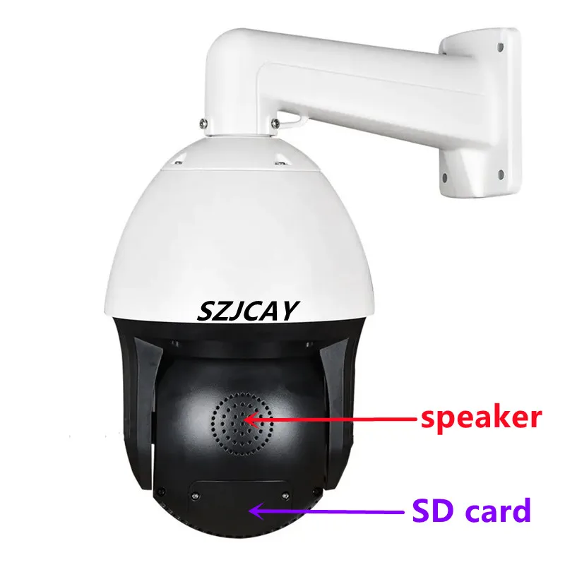 Imagem -03 - Szjcay 4k 8mp 30fps 990x Zoom Poe Câmera de Vigilância Hikvision Onvif Rtsp ao ar Livre 60x Zoom Óptico Segurança Ptz Câmera ip Dahua