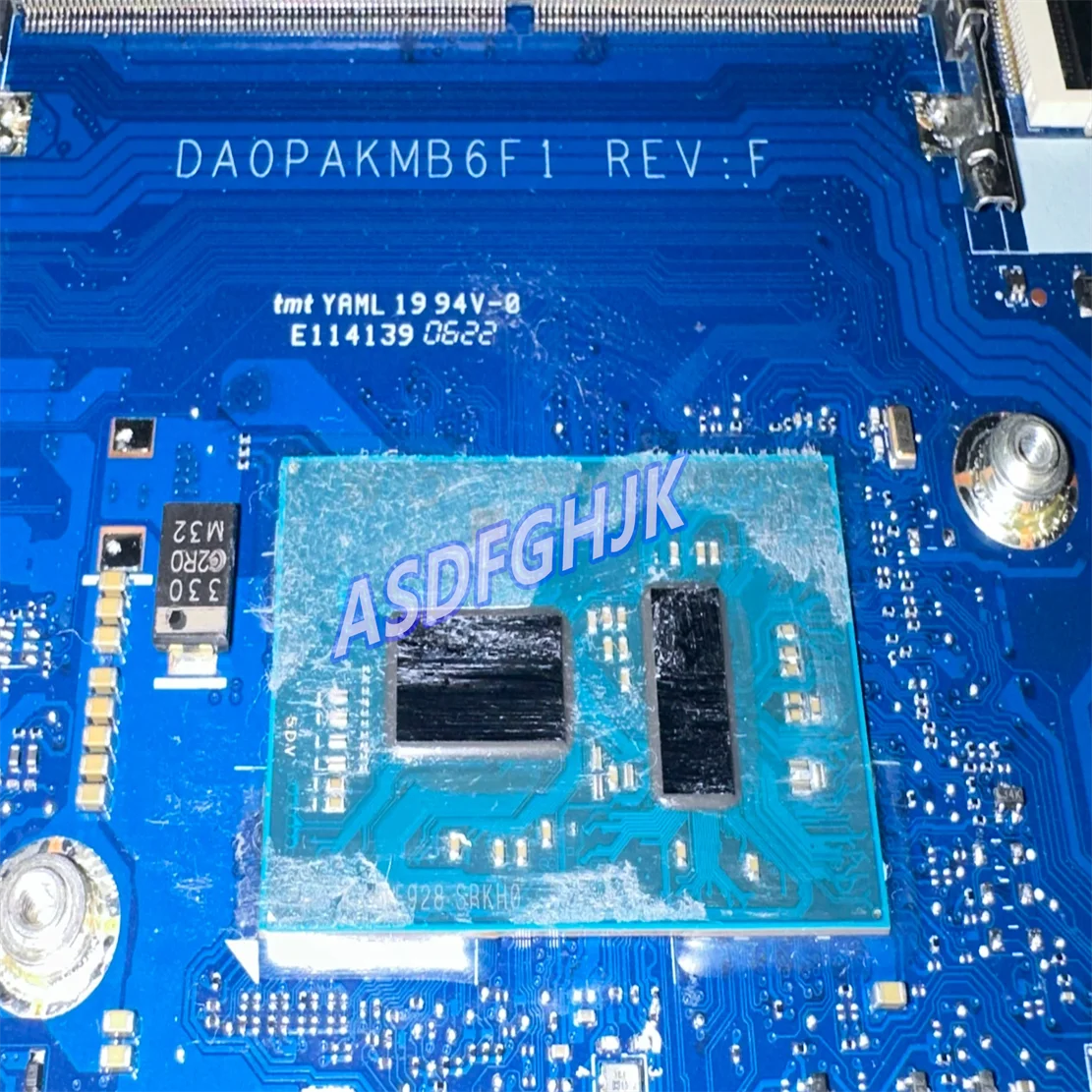 Imagem -02 - Placa-mãe Original Da0pakmb6f1 para hp 14-dq3007ca 14-dq 14s-dr 14s-dy com Teste de Cpu N4500 ok