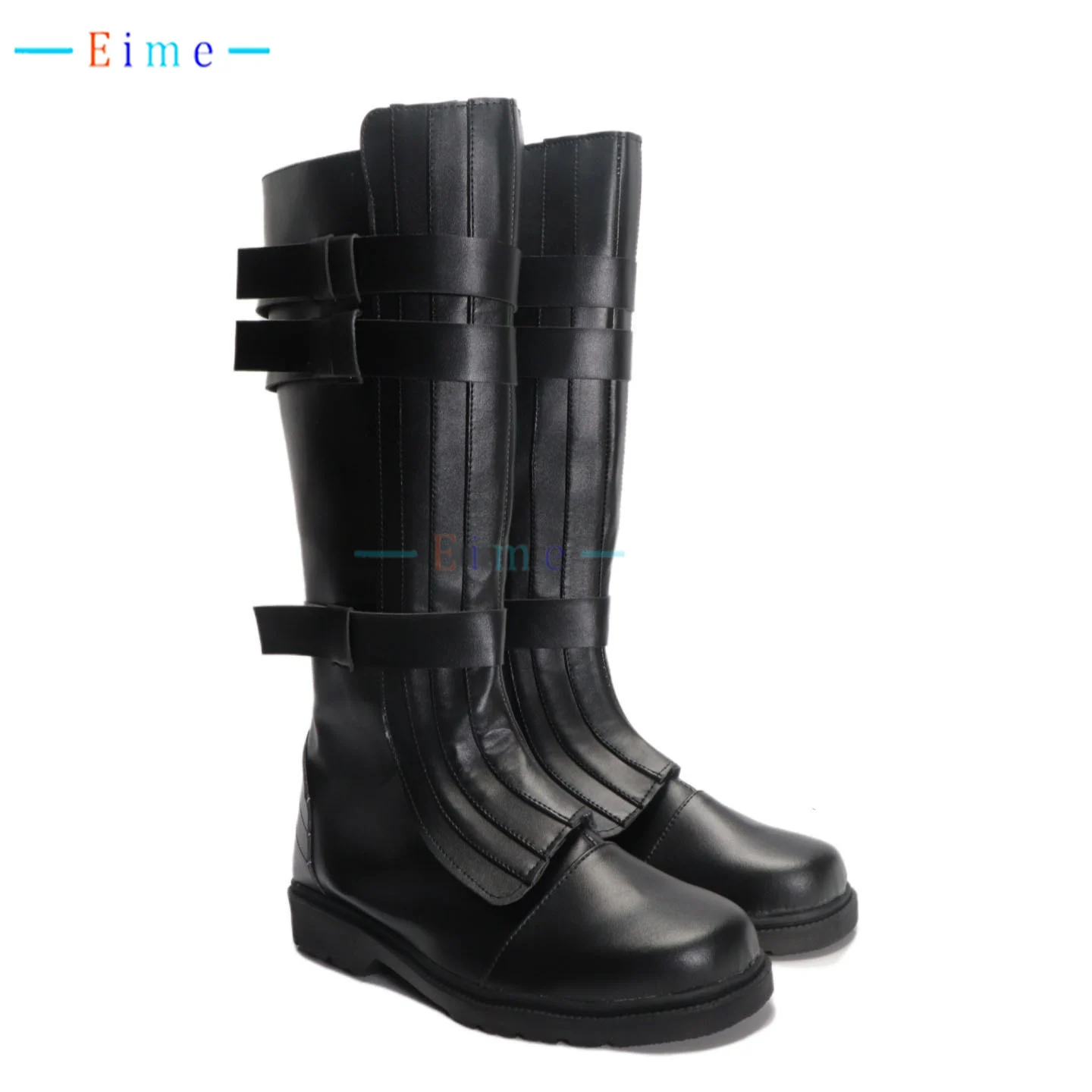 

Unisex Jedi Shoes Adult Boots Movie Anakin Cosplay Shoes Roleplay for Outfits Halloween Carnival Black Boots Custom Made