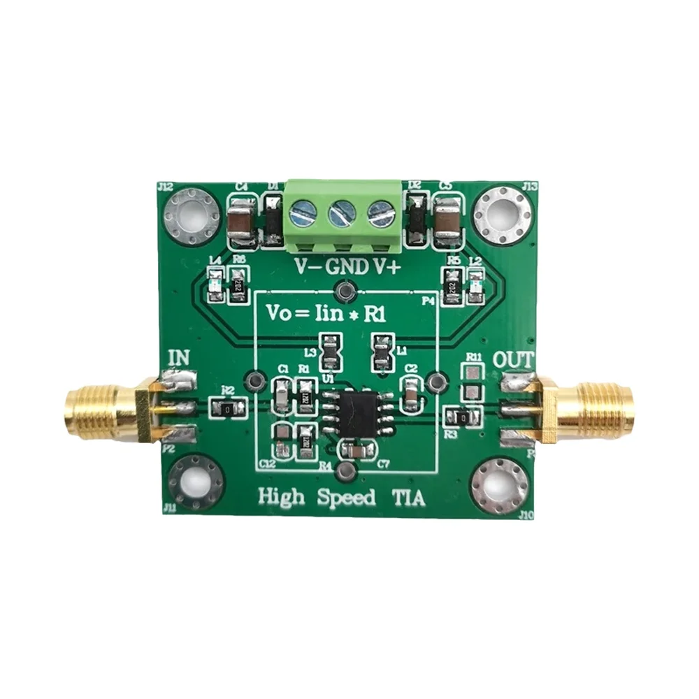 Moduł fotoelektryczny TIA I-V, szybki wzmacniacz transimpedancyjny z wejściem JFET, zestaw DIY, do detektora APD PIN, OPA657/AD825/OPA847 — zdjęcie produktu 6
