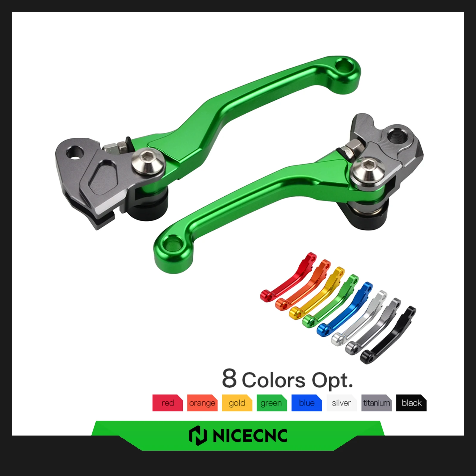 

Motorcycle Pivot Brake Lever Clutch Lever Kit For Kawasaki KX 65 85 100 125 250 250F 500 KX125 2000-2005 KX250 KXF250 KX85 KX100