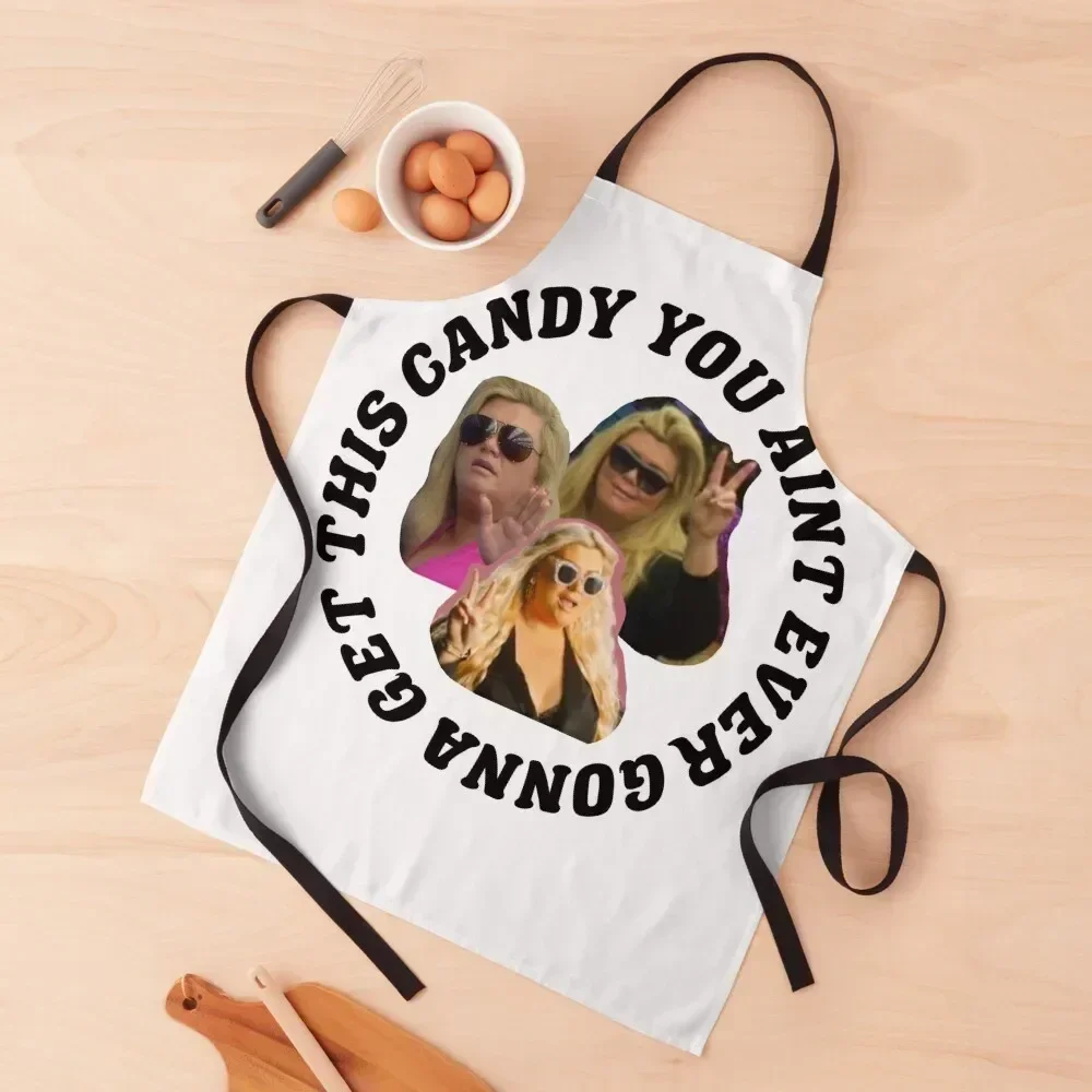 Фартук «ГЕММА КОЛЛЕНИ, ВЫ НЕ ВСЕГДА» GONNA GET THIS CANDY Фартук шеф-повара для мужчин, рисование Парикмахерские вещи для дома и кухни Фартук