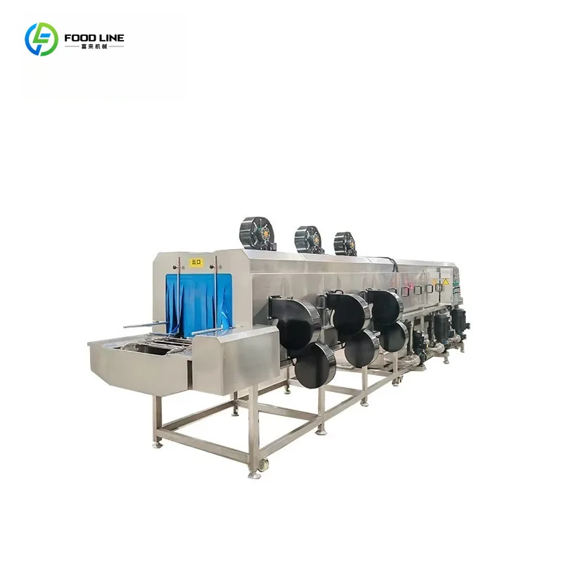 Fully Automatic Washing Machine For Plastic Baskets With Air Drying Function Multi Scene Industrial Cleaner