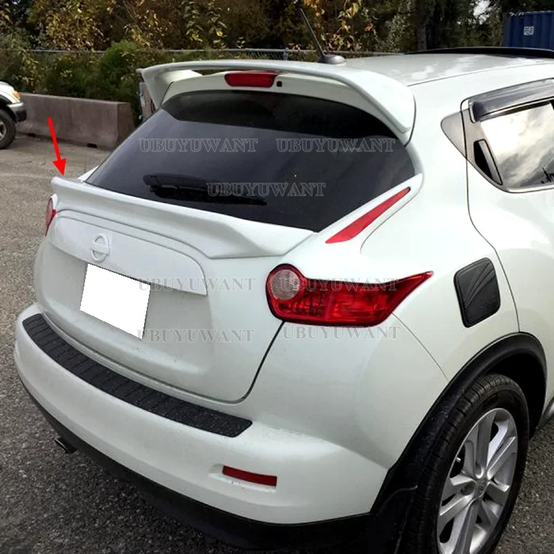 For NISSAN JUKE F15 SUV D Style High-Kick Rear Deck Spoiler Lid Tail Fin Carbon Fiber 2012-2018