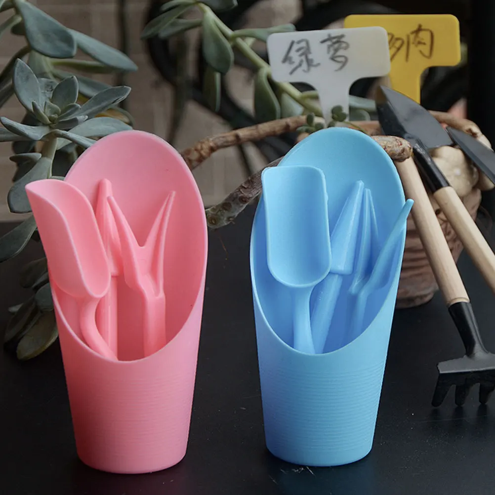 

1Set Succulent Transplanting Tools Kit Durable PP Material Indoor Gardening Accessories Practical Gift for Gardeners