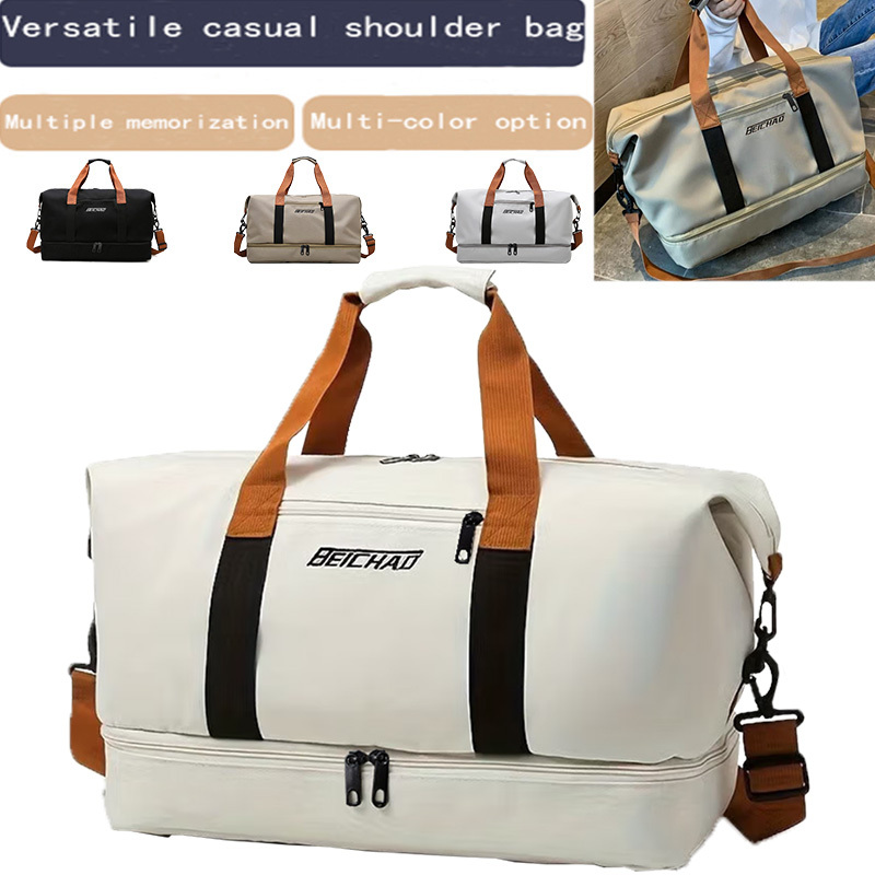  Travel Gym Bag Short-distance Luggage Portable Fitness Bags Shoulder Crossbody Chest Bag Handbags Duffle Carry On Weekender Bag 