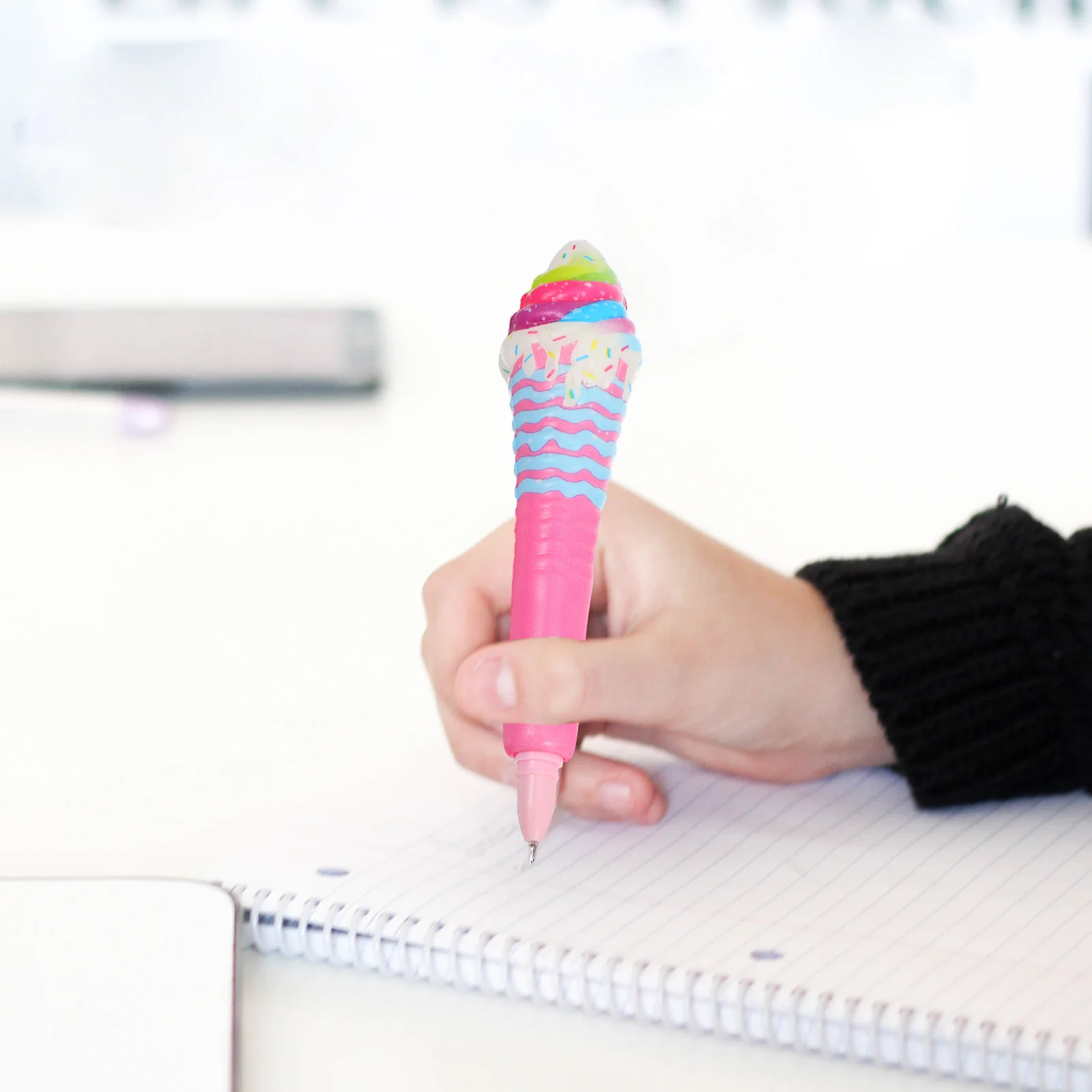 

Ice Cream Pens Cute Gel Pen Set Smooth Writing For Kids Teens Stationery School Office Supplies Doodle Drawing Tool