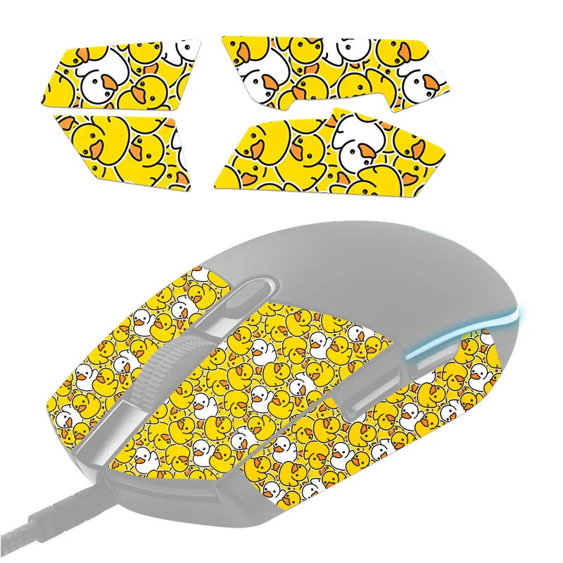 

Горячая линия игры, лента для захвата мыши, скейт, наклейка ручной работы, нескользящая противоскользящая наклейка для сосания пота для Logitech Gpro/G102/G203/G304/G305