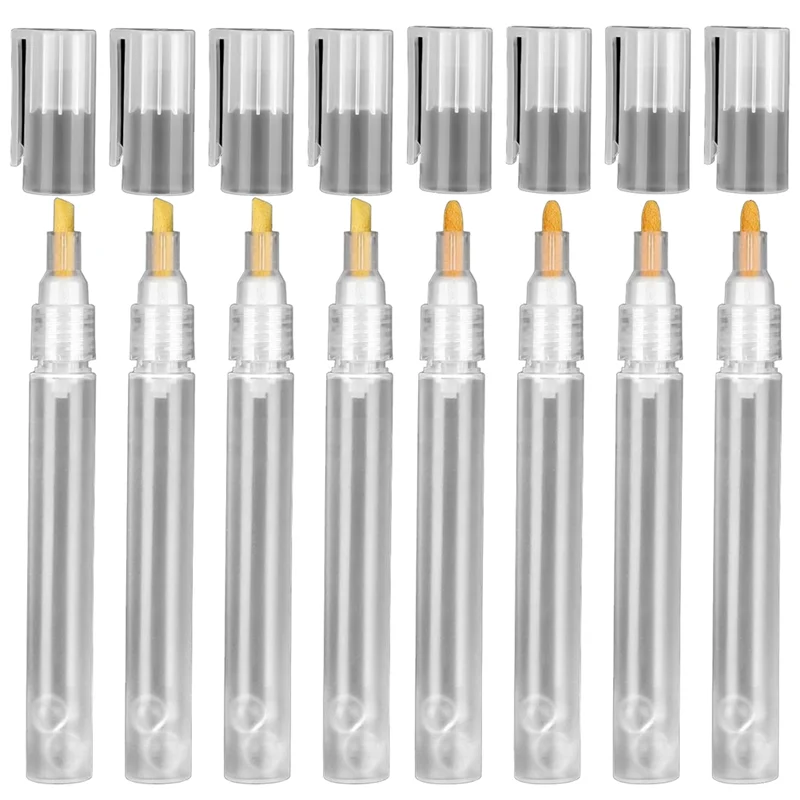 8 шт. пустой маркер для краски, маркеры для акриловой краски, ручки для рисования 4,5 мм, пустой акриловый маркер