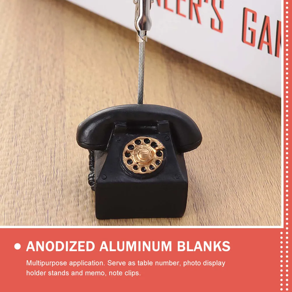 

3Pcs Reusable Memo Holder Resin Message Clips Place Card Holder Photo Clip Compact Desktop Card Clip Table Number Holders