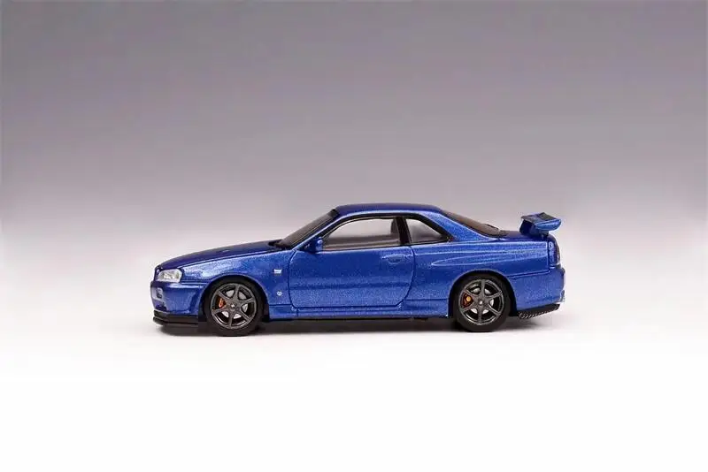 Motorhelix 1:64  SKYLINE GT-R R34 V Spec II Diecast Model Car